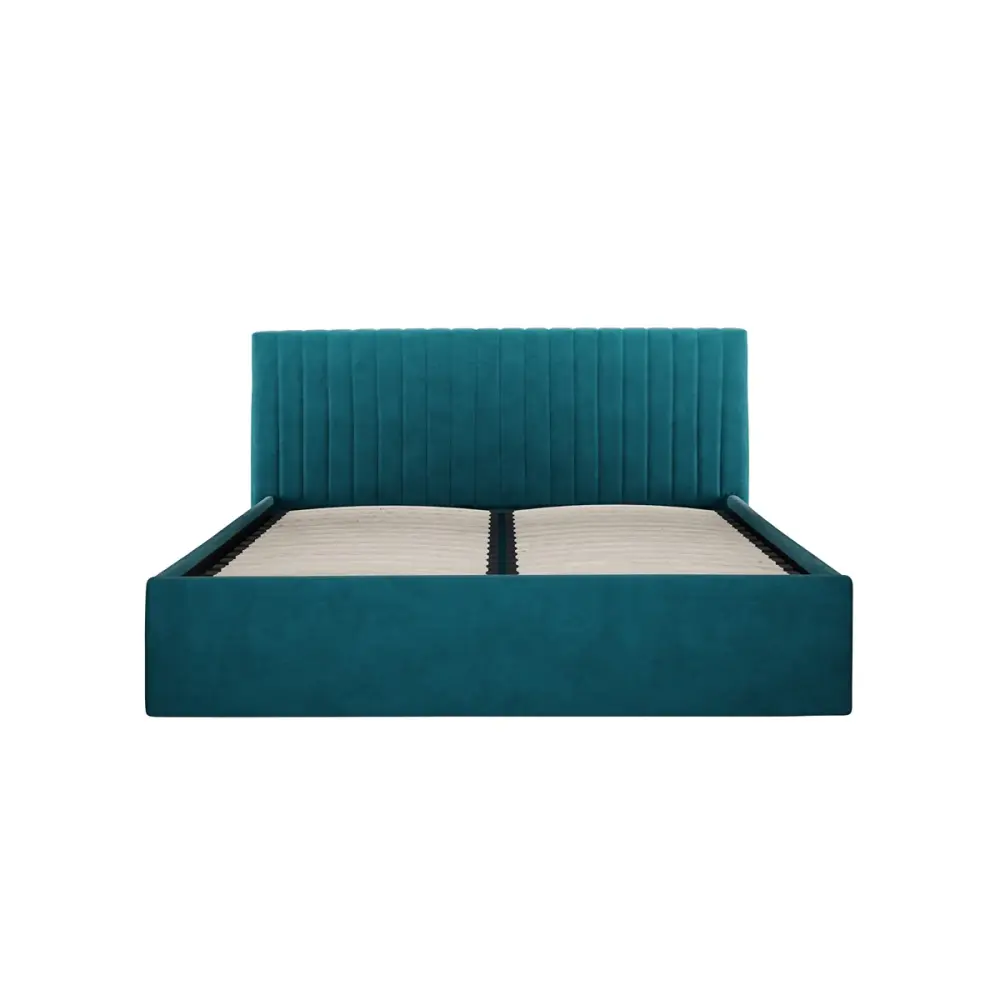 Hypoallergenic Emden Double Ottoman Bed - Peacock