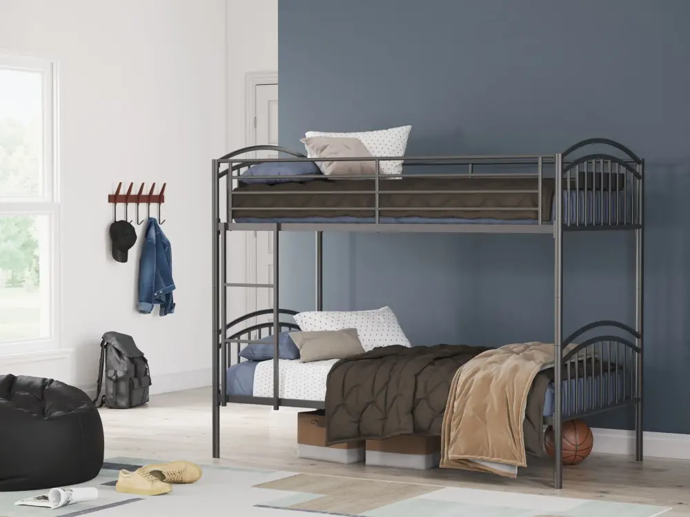 Lanceburg - Twin/Twin Bunk Bed Ladder - Slate
