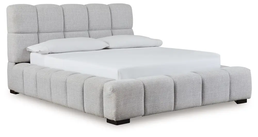 Organic Linen Grendusk - Upholstered Bed