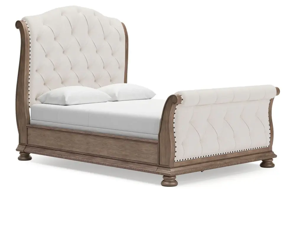 Premium Egyptian Cotton Ardenfield - Upholstered Sleigh Bed