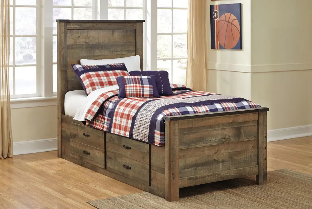 Trinell - Panel Bed from Egyptian Cotton