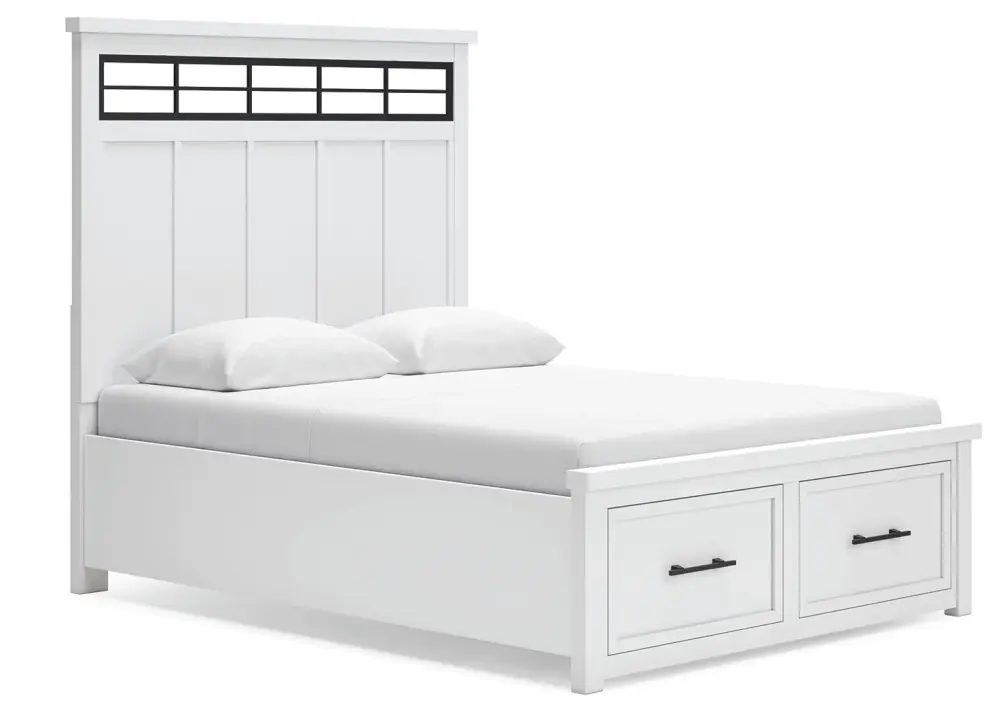 Wrinkle Resistant Ashbryn - Panel Storage Bed