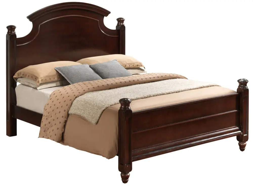 Wrinkle Resistant Summit - Queen Bed - Cappuccino
