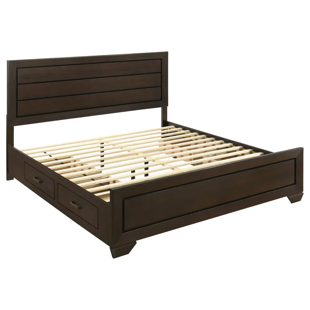 Diamond Modern Furniture COA Fenbrook King Bed Storage 204390KE
