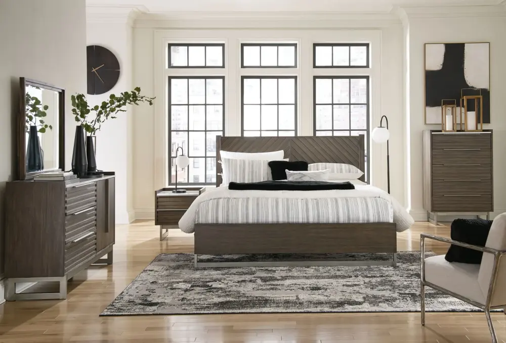 Solid Wood Arkenton - Bedroom Adjust