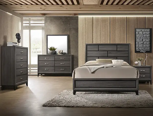 Under-Bed Storage Akerson Bedroom Place Grey