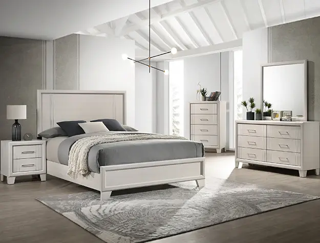 Upholstered Platform Charlie Bedroom Adjust