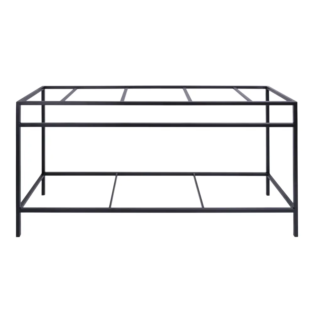Frame Bathroom Furniture Black Chromed - Jules - 150 cm 14 Inch Height
