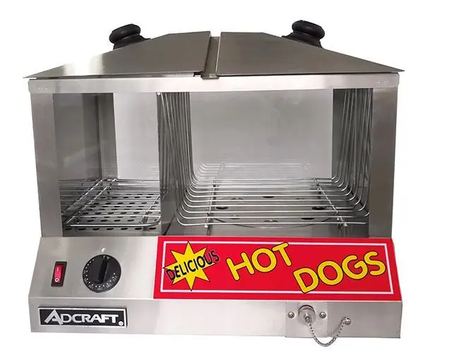 Adcraft Jumbo Hot Dog Sgrouper, HDS-1300W/100