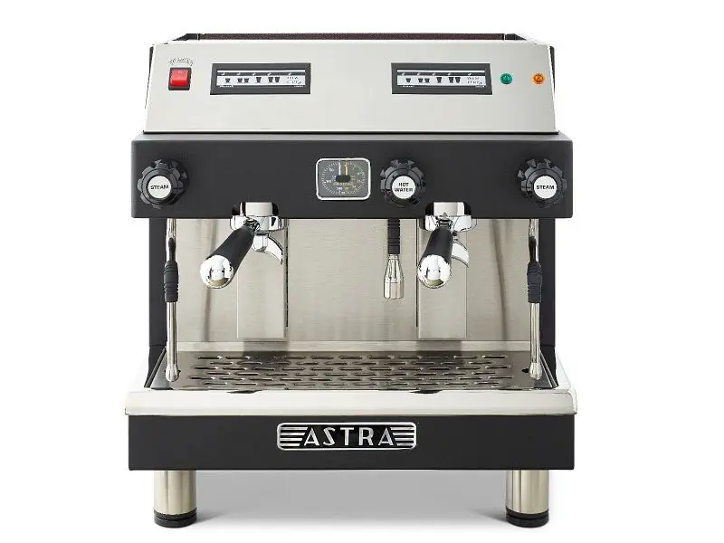 Astra MEGA II Space-saving Automatic Espresso Machine, Two Group Head 110V, M2C-014-1