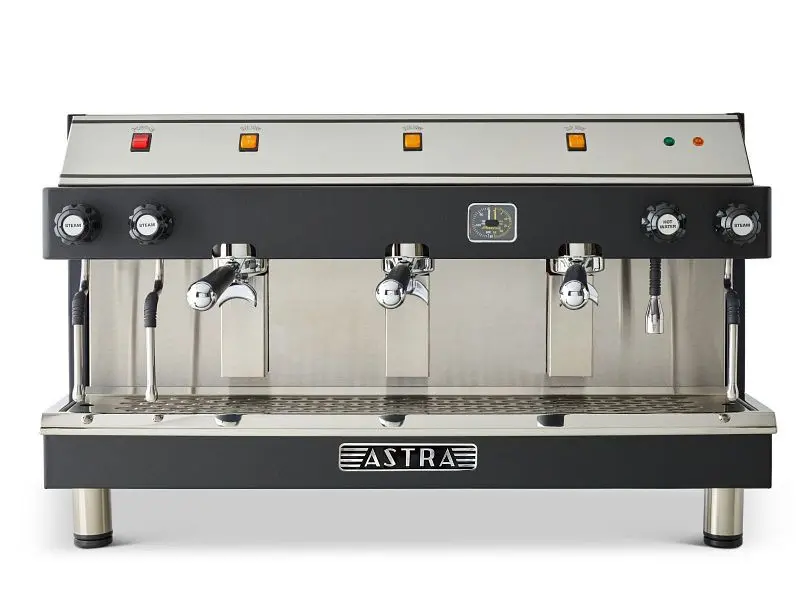 Astra Quality MEGA III Semi-automatic Espresso Machine, Three Group Head 220V, M3S-018