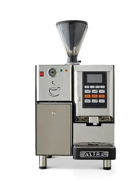 Astra Super Automatic Espresso Machine, Double Hopper Refrigerator, 220V, SM-222