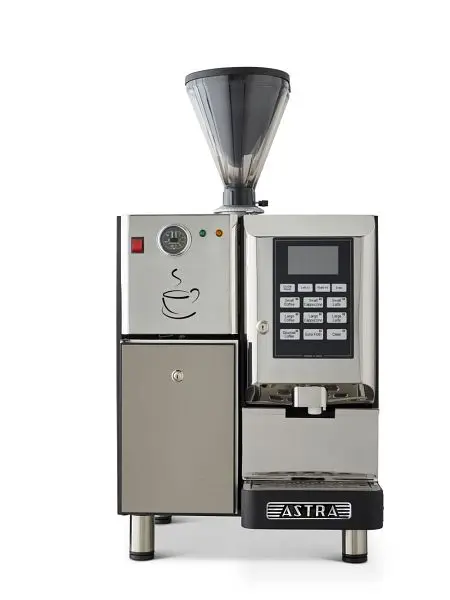 Astra Super Automatic Espresso Machine, Single Hopper Refrigerator, 110V, SM-111-1