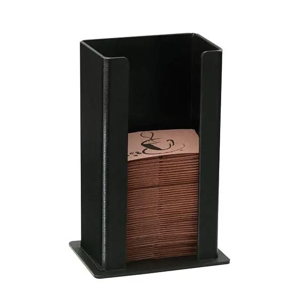 Dispense Certified Rite Countertop coffee sleeve dispenser - Black Polystyrene, SLV-H-1BT Dispense Rite