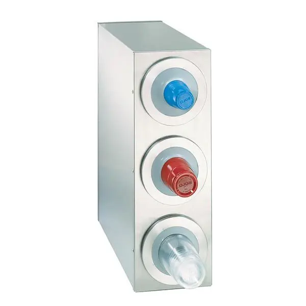 Dispense Maximum-Strength Rite Countertop Cup Dispensing Cabinet (3) BFL-2F - Stainless Steel, BFL-R-3SS Dispense Rite