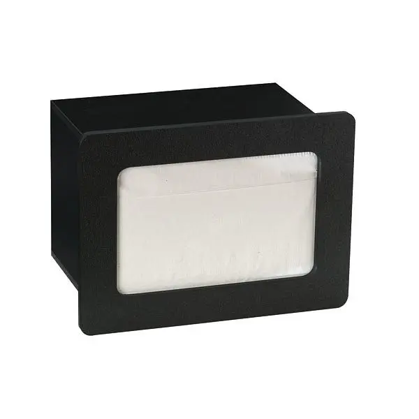 Dispense Neon Rite Constructed- napkin dispenser - Black Polystyrene, FMN-1BT Dispense Rite