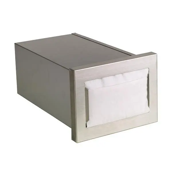Dispense Rite Constructed- horizontal napkin dispenser - Stainless Mild Steel, CMND-1