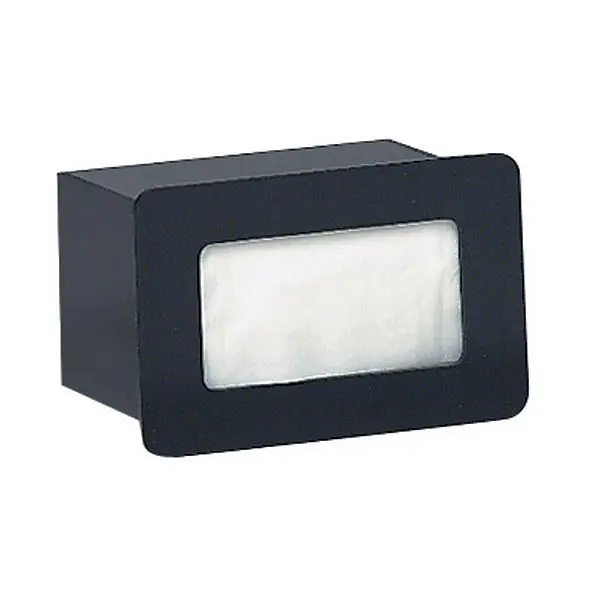 Dispense Rite Constructed- napkin dispenser - Ebony Acrylic, Product Dimensions: 5-1/4" H x 8-1/2" W x 5-1/2&quo...