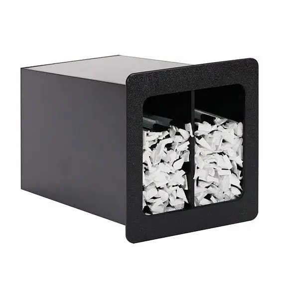 Dispense Rite Constructed- wrapped straw preparer - jumbo length straws - Carbon Black Polystyrene, FMVS-2LBT