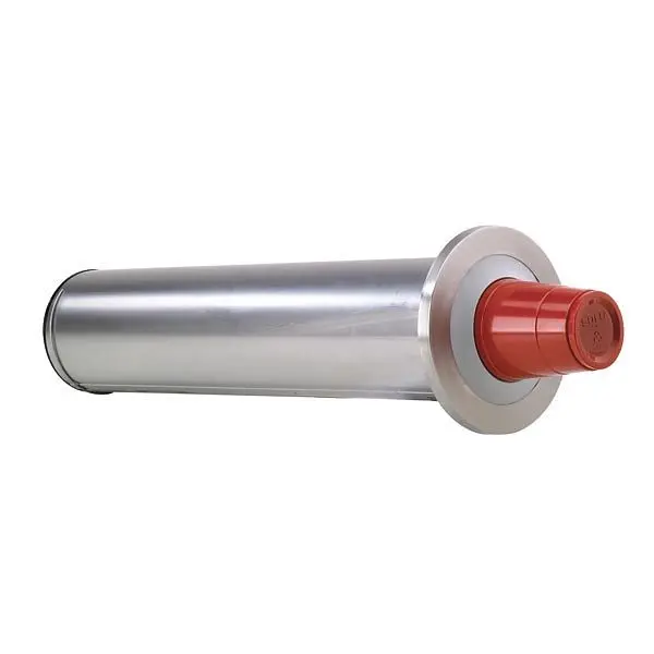 Dispense Rite -Counter one-size-fits-all interalterable baffle stainless steel cup dispenser - 1 spring - 22" Length,...