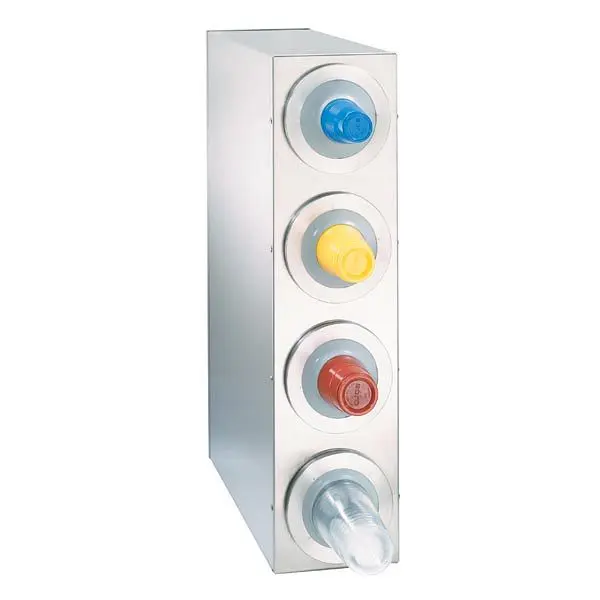 Dispense UV-Resistant Rite Countertop Cup Dispensing Cabinet (4) BFL-2F - Stainless Alloy Steel, BFL-R-4SS Dispense Rite