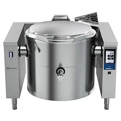 Electrolux Tool-Free Professional Touchline Tilting Kettle, gas, 80 gallon (300 Liter) capacity, 587042 Electrolux Profess...