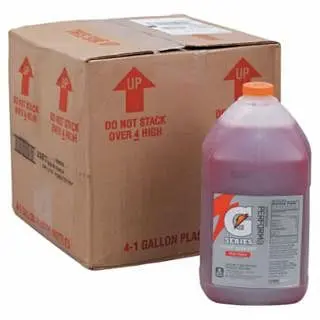 Gatorade Chemical-Resistant Liquid Concentrate, 1 gal, Jug, 6 gal Yield, Fruit Punch, 4/case, 33977