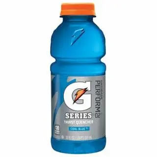 Gatorade Extended-Life 20 oz Wide Mouth Bottle, Cool Blue, 24/case, 32481