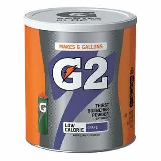 Gatorade Performance G2 Powder, Grape, 19.4 oz, Canister, 3/Case, 13443