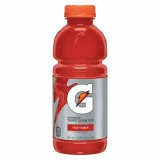 Gatorade 20 oz Wide Mouth Container, Fruit Punch, 24/case, 32866