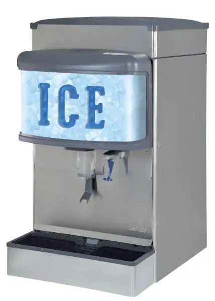 Lancer Distinctive Counter Top Self Service Ice Dispensers Id 4400N 22" (Cubelet), 85-4420N