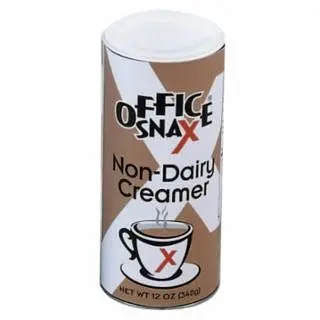 Office Low-Profile Snax Creamer Canisters, 12 oz, 24/Master Pack, OFX00020CT Office Snax