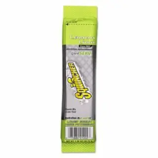 Sqwincher Adaptable Qwikserv Powder Concentrate, 1.26 Oz, Pack, Yields 16.9 Oz, Lemon-Lime, 159060902