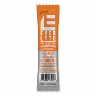 Sqwincher Compact Everlyte Powder Stik, 1 Oz, Yields 16.9-20 Oz, Hi-Vis Orange, Quantity: 96 pieces, 159060281