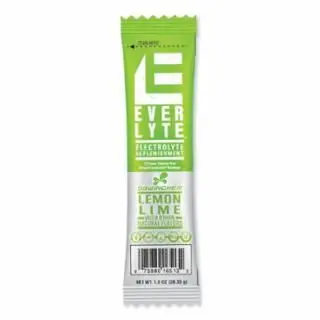 Sqwincher Everlyte Powder Stik, 1 Oz, Yields 16.9-20 Oz, Lemon-Lime, Quantity: 96 pieces, 159060283
