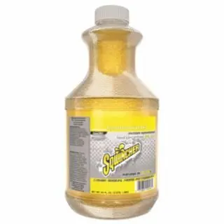 Sqwincher Liquid Concentrate, 64 Oz, Bottle, Yields 5 Gal, Lemonade, Quantity: 6 Bottles, 159030323