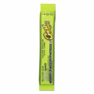 Sqwincher Master-Grade Qwik Stik Zero Sugar, 0.06 Oz, Pack, Yields 10 Oz, Lemon-Lime, Quantity: 500 pieces, 159060205