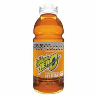Sqwincher Narrow Zero Ready-To-Drink, 20 Oz, Wide-Mouth Bottle, Orange, 159030801