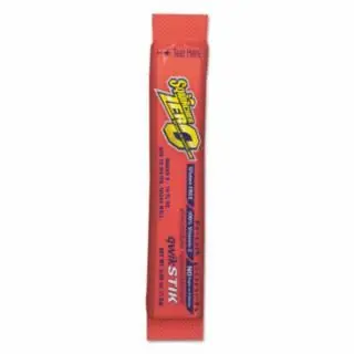 Sqwincher Qwik Stik Zero Sugar, 0.06 Oz, Bundle, Yields 10 Oz, Fruit Punch, Quantity: 500 pieces, 159060202