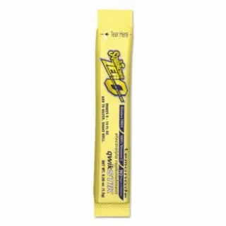 Sqwincher Qwik Stik Zero Sugar, 0.06 Oz, Pack, Yields 10 Oz, Lemonade, Quantity: 500 pieces, 159060203