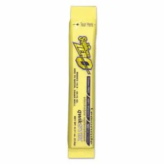 Sqwincher Qwik Stik Zero Sugar, 0.11 Oz, Set, Yields 20 Oz, Lemonade, Quantity: 500 pieces, 159060103