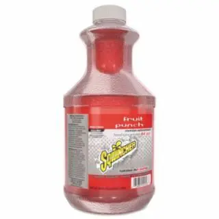 Sqwincher Tool-Free Liquid Concentrate, 64 Oz, Bottle, Yields 5 Gal, Fruit Punch, Quantity: 6 Bottles, 159030325