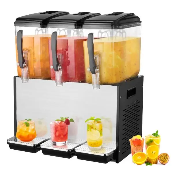 VEVOR Commercial Beverage Dispenser 12L x 3, 342W ± 10%, GZJGJ12L3350WIDFIV1