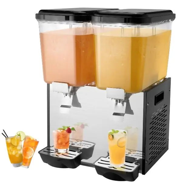 VEVOR Commercial Beverage Dispenser 18L x 2, 370W, SYYLJJBSJXS172LLCV1