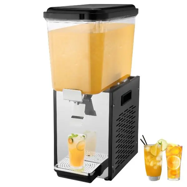 VEVOR Contemporary Commercial Beverage Dispenser 18L Cold Juice Ice Drink Dispenser Party, SYYLJJBSJXS1TJCUTV1