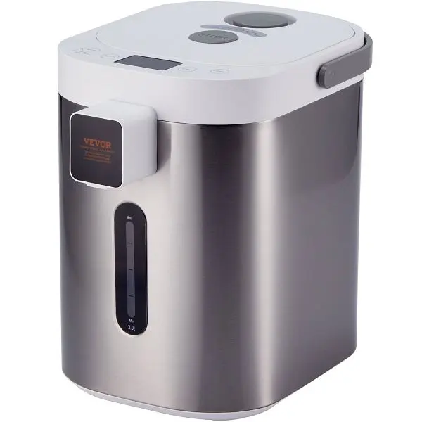 VEVOR High-Strength Instant Hot Water Dispenser, 3L/102oz, 11.6 x 8.4 x 11 , JRSH32L00000PW9GEV1