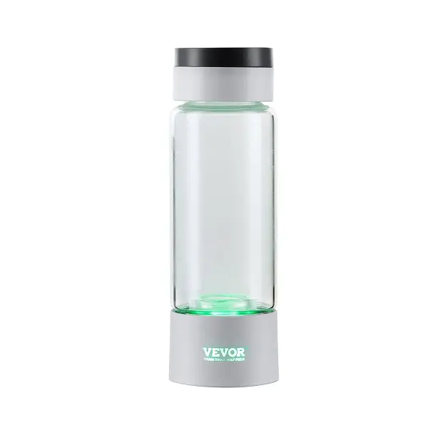 VEVOR Hydrogen Water Jug Generator, 380 ml / 13.4 oz Threaded Capacity Travel-friendly Hydrogen Water Maker, QSPFQSXQQPGSY...