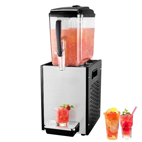 VEVOR Non-Toxic Commercial Beverage Dispenser 12L Cold Juice Ice, 246W Power, SYYLJJBSJXS1AOADUV1