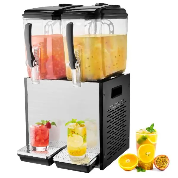 VEVOR Slim Commercial Beverage Dispenser 12L x 2, 243W ± 10%, GZJGJ12L2300W3GKDV1