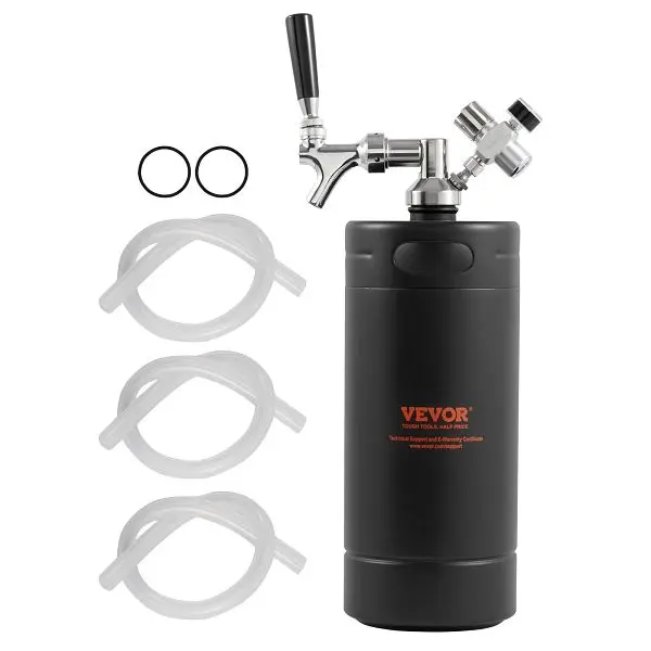 VEVOR Thick Beer Growler Tap System, 5.3 x 7.7 x 18.3 inches, MNPJTHSY128OZBCJQV0
